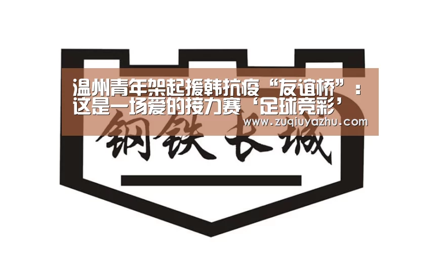 温州青年架起援韩抗疫“友谊桥”:这是一场爱的接力赛‘足球竞彩’(图4) 世界杯压住平台