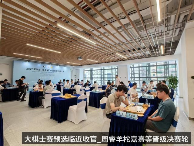 大棋士赛预选临近收官_周睿羊柁嘉熹等晋级决赛轮